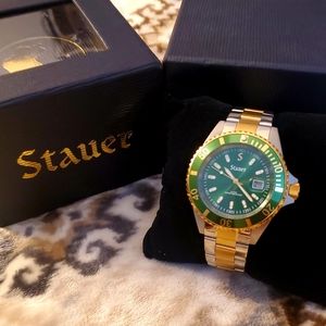 Stauer Men's Evergreen Driver Watch